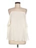 ASOS 100% Polyester Ivory Sleeveless Blouse Size 6 - photo 1