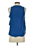 Hayden Blue Sleeveless Blouse Size S - photo 2