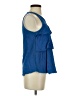 Hayden Blue Sleeveless Blouse Size S - photo 4