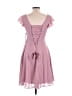 Unbranded 100% Polyester Pink Cocktail Dress Size 9 - photo 2