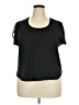 Assorted Brands Black Short Sleeve Top Size 2X (estimated) - photo 1
