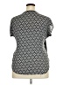 Assorted Brands Black Short Sleeve Top Size 2X (estimated) - photo 2