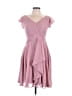 Unbranded 100% Polyester Pink Cocktail Dress Size 9 - photo 1