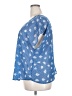 Torrid 100% Polyester Blue Short Sleeve Blouse Size 2X Plus (2) - photo 5