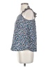 LC Lauren Conrad 100% Polyester Blue Sleeveless Blouse Size XS - photo 5