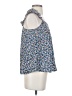 LC Lauren Conrad 100% Polyester Blue Sleeveless Blouse Size XS - photo 4