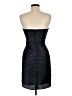 BCBGMAXAZRIA 100% Polyester Chevron-herringbone Black Cocktail Dress Size 6 - photo 2