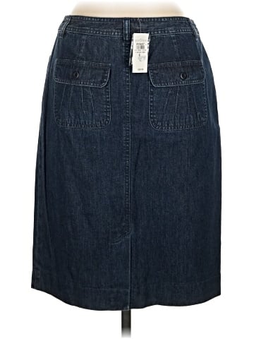Ann Taylor Denim Skirt (view 2)