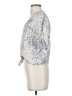Rails Animal Print Silver Short Sleeve Blouse Size S - photo 5