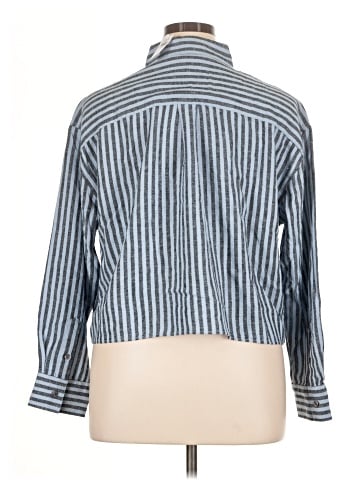 Banana Republic Factory Store Long Sleeve Button-Down Shirt (view 2)