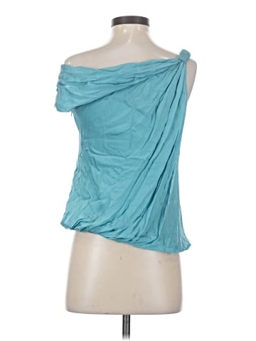 Bebe Sleeveless Silk Top (view 2)