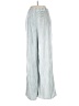 Free People 100% Polyester Stripes Silver Casual Pants Size 4 - photo 2