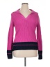 Liz & Co. 100% Cotton Color Block Pink Pullover Sweater Size XL - photo 1