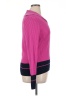 Liz & Co. 100% Cotton Color Block Pink Pullover Sweater Size XL - photo 4
