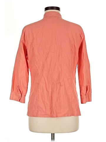 E.col.o.gie 3/4 Sleeve Button-Down Shirt (view 2)