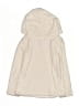 Cynthia Rowley 100% Polyester Ivory Fleece Jacket Size 4 - photo 2