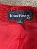 Evan Picone 100% Polyester Tweed Red Jacket Size 14 - photo 6