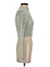 Zara Metallic Green Cardigan Size S - photo 4