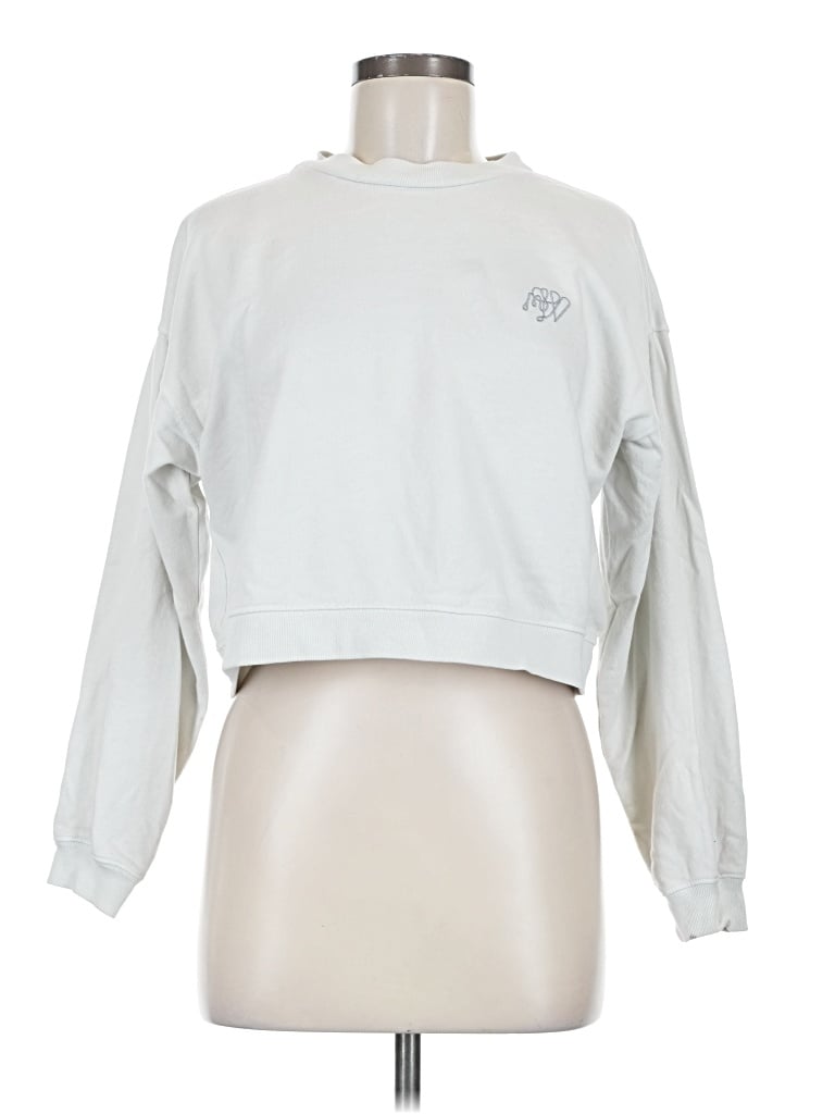Pre-owned All My Love Sweatshirt In Silver