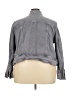 Meri Skye Gray Denim Jacket Size 4X - photo 2