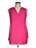Maurices 100% Polyester Pink Sleeveless Blouse Size M - photo 1