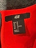 H&M Solid Red Casual Dress Size 10 - photo 7