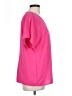 Shein 100% Polyester Pink Short Sleeve Blouse Size 12 - photo 4