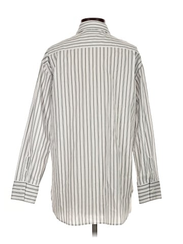 CALVIN KLEIN JEANS 3/4 Sleeve Button-Down Shirt (view 2)