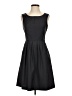 H&M Solid Black Casual Dress Size 4 - photo 1