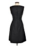 H&M Solid Black Casual Dress Size 4 - photo 2