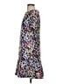 Alton Gray 100% Polyester Print Blue Casual Dress Size 4 - photo 5