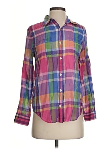 Lauren by Ralph Lauren Long Sleeve Button-Down Shirt (view 1)