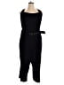 City Chic 100% Polyester Solid Black Jumpsuit Size 22 Plus (XL) - photo 1