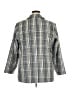 Nine West Checkered-gingham Gray Blazer Size XXL - photo 2