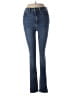 Madewell 100% Leather Stripes Blue Jeans Size 28 waist (tall) - photo 1