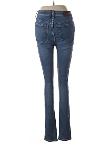 Madewell Tall 10" High-Rise Skinny Jeans in Wendover Wash: TENCEL&trade; Denim Edition (view 2)