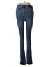 Madewell 100% Leather Stripes Blue Jeans Size 28 waist (tall) - photo 2