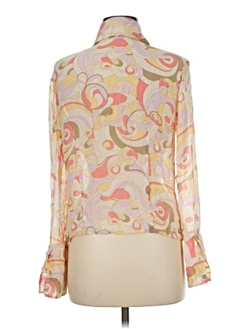 Green Tea Long Sleeve Blouse (view 2)