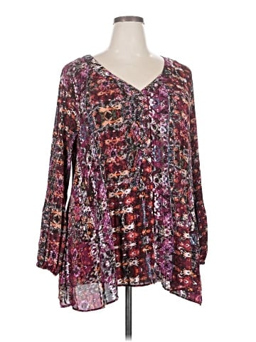 Avenue Long Sleeve Blouse (view 1)