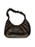 Assorted Brands 100% Polyurethane Solid Black Green Satchel One size - photo 1