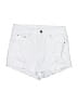 Shein White Denim Shorts Size M - photo 1