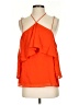 backSTAGE 100% Silk Orange Sleeveless Silk Top Size S - photo 1