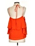 backSTAGE 100% Silk Orange Sleeveless Silk Top Size S - photo 2