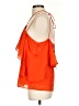 backSTAGE 100% Silk Orange Sleeveless Silk Top Size S - photo 5