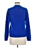 Classic Elements 100% Acrylic Solid Blue Turtleneck Sweater Size M - photo 2