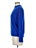 Classic Elements 100% Acrylic Solid Blue Turtleneck Sweater Size M - photo 5