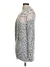 retrology 100% Polyester Gray Cardigan Size S - photo 5