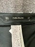 Zara Basic Floral Black Casual Skirt Size M - photo 4