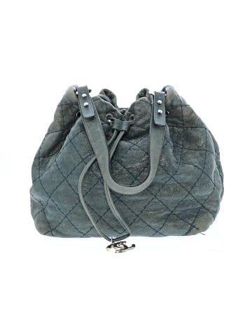 Chanel Quilted Leather On the Road Drawstring Bucket Bag (view 1)
