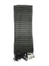 D&Y 100% Acrylic Houndstooth Black Gray Scarf One size - photo 2